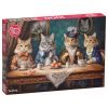 Cherry Pazzi-1000pcs Jigsaw Puzzle-Cat Tea Party