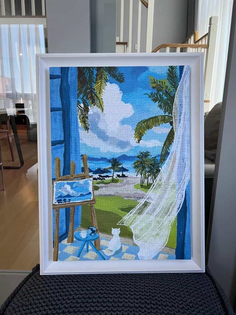 500 Piece Puzzle-Chill Puz-Summer Seaside