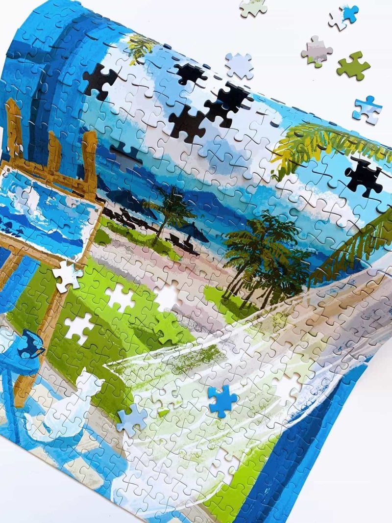 500 Piece Puzzle-Chill Puz-Summer Seaside