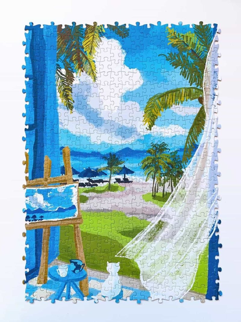 500 Piece Puzzle-Chill Puz-Summer Seaside