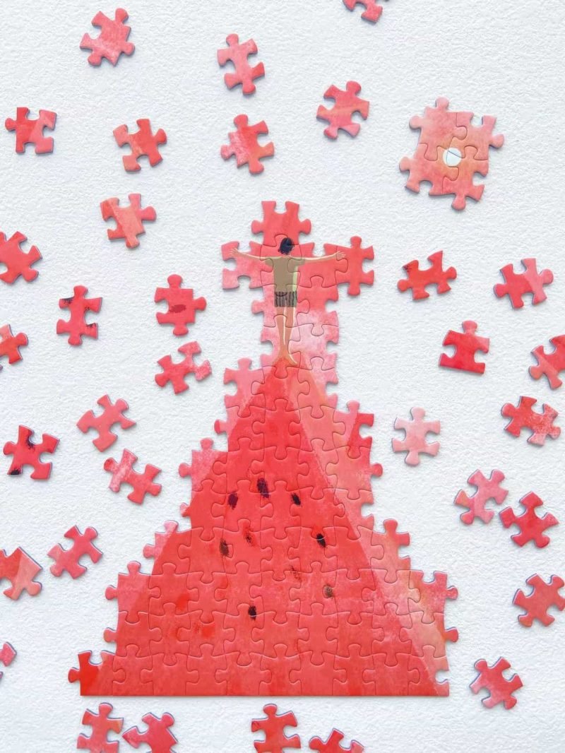 Chill Puz-Watermelon Hills (6) 500 Piece Puzzle-Chill Puz-Watermelon Hills