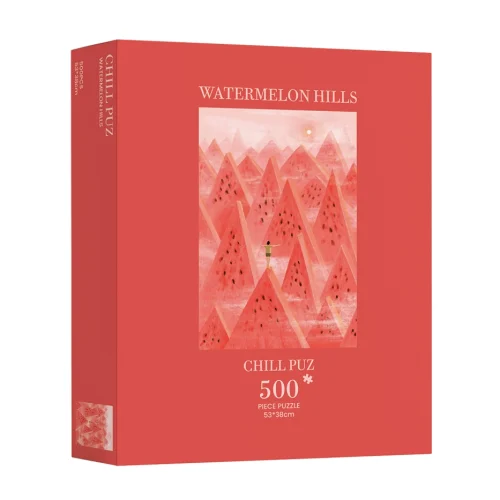 500 Piece Puzzle-Chill Puz-Watermelon Hills