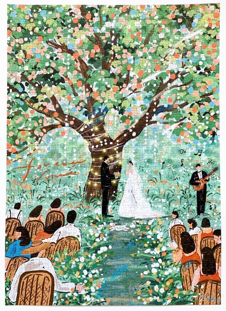 1000 Piece Puzzle-Chill Puz-Wedding