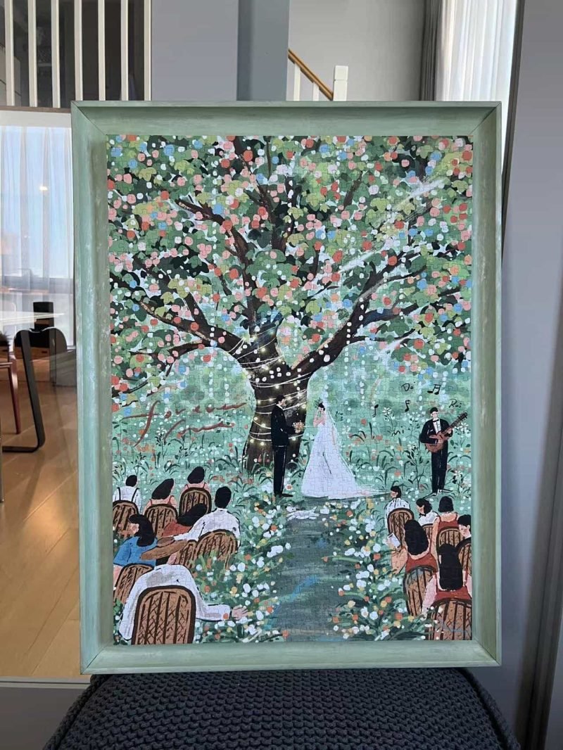 1000 Piece Puzzle-Chill Puz-Wedding