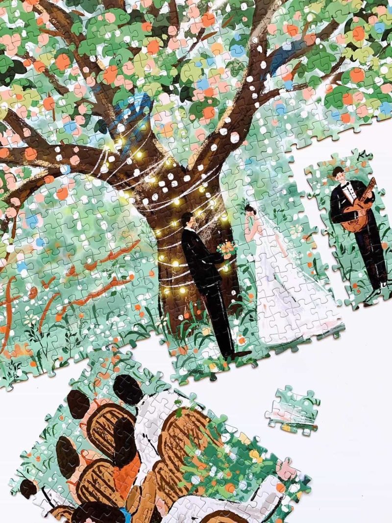 1000 Piece Puzzle-Chill Puz-Wedding