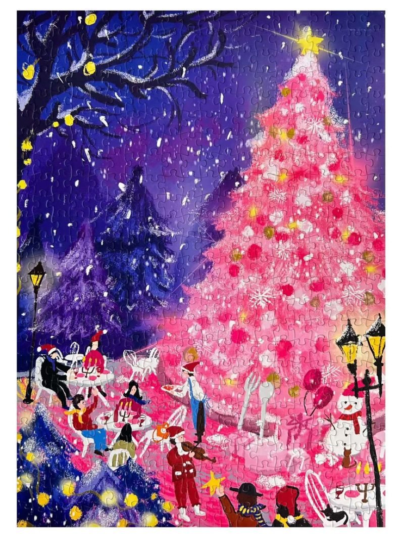 500 Piece Puzzle-Chill Puz-Christmas Dinner