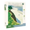 500pcs Jigsaw Puzzle-See the Elephant-Coast