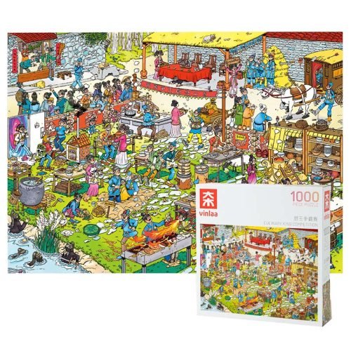 1000pcs Jigsaw Puzzle-Vinlaa-Culinary King Competition