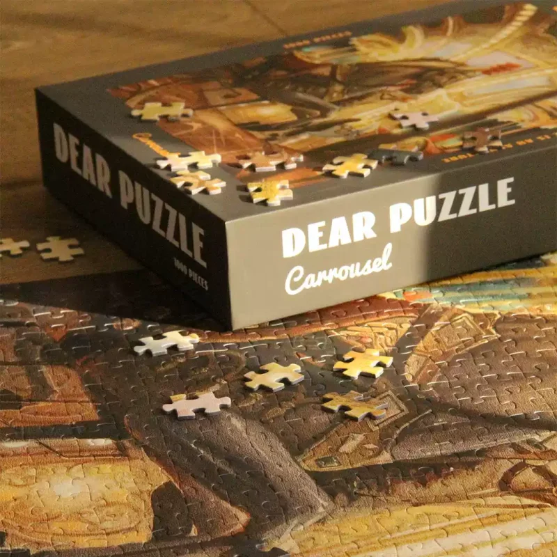 Dear Puzzle-1000pcs Jigsaw Puzzle-Carousel