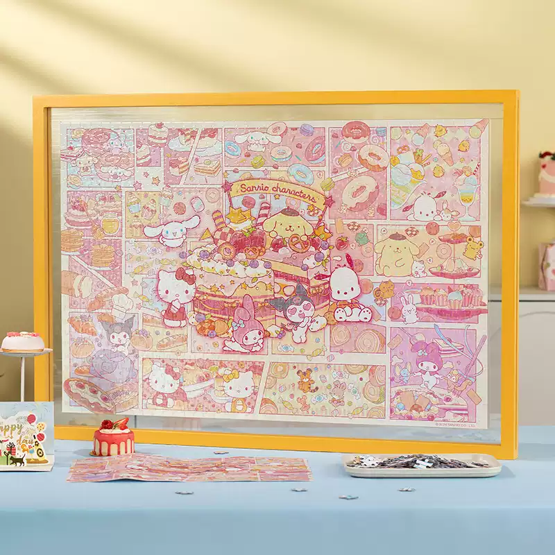 Momibook-Dessert Party-1000 Piece Jigsaw Puzzle