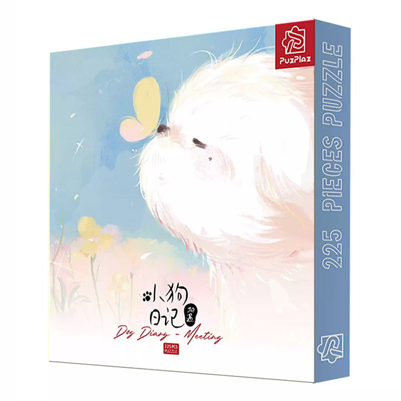 Puzplaz-Dog Diary Series-225pcs Carton Puzzle