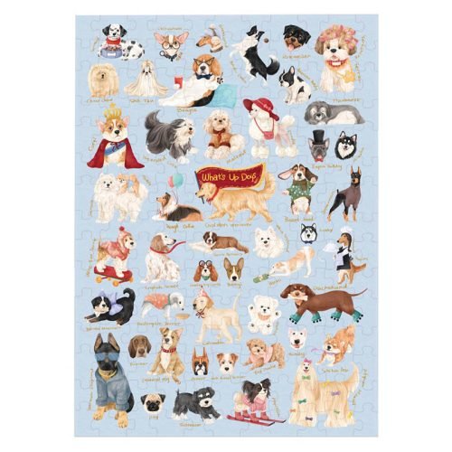 1000 Jigsaw Puzzle-Dream Friends-Dog Family