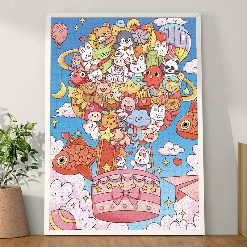 1000 Jigsaw Puzzle-Gill Lill-Doll Balloon