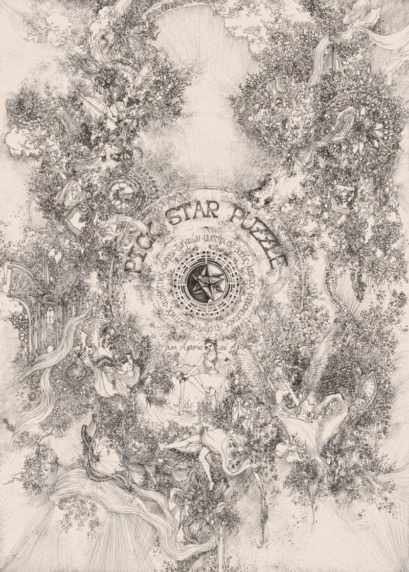 Double-sided Puzzle 1000pcs-Pickstars-Date