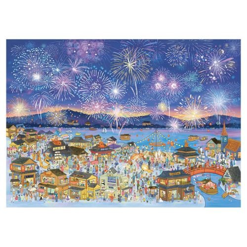 Momibook-2000pcs Jigsaw Puzzle-Fireworks Night Tour