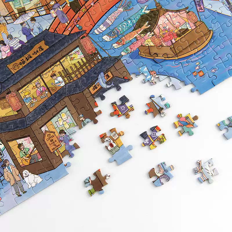 Momibook-2000pcs Jigsaw Puzzle-Fireworks Night Tour