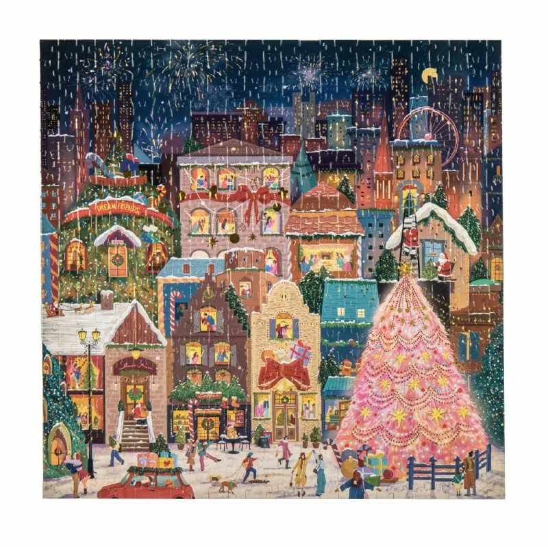 500 Jigsaw Puzzle-Dream Friends-Winter Night