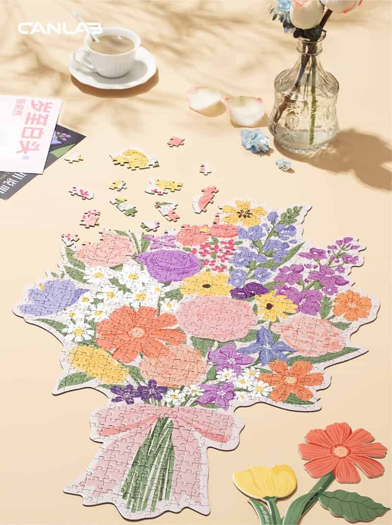 520 Jigsaw Puzzle-Dream Friends-Flora Blossom