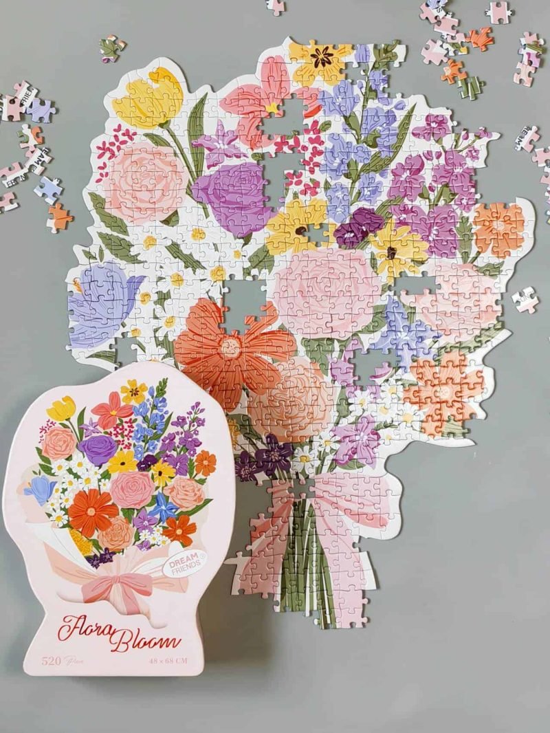 520 Jigsaw Puzzle-Dream Friends-Flora Blossom