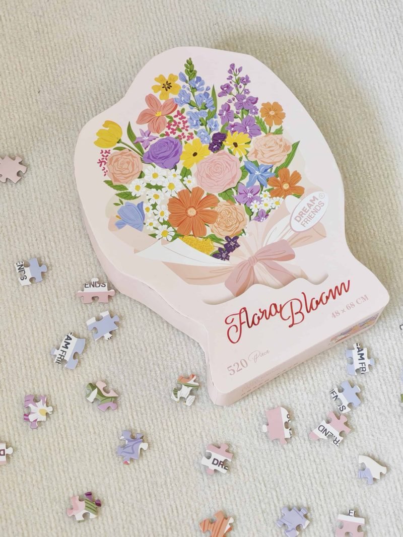 520 Jigsaw Puzzle-Dream Friends-Flora Blossom
