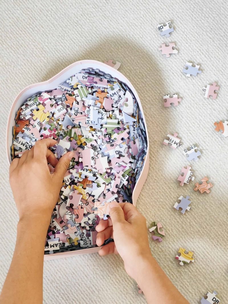 520 Jigsaw Puzzle-Dream Friends-Flora Blossom