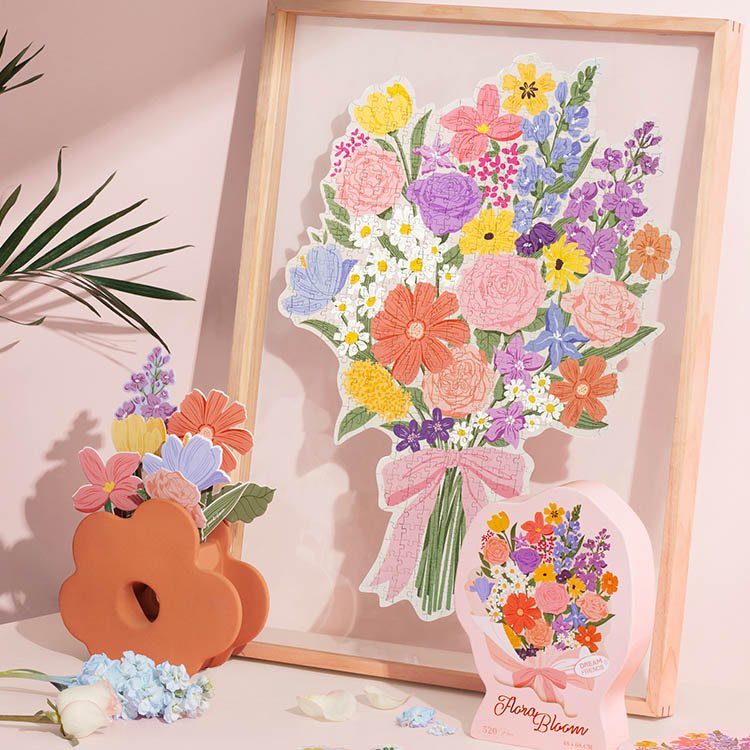 520 Jigsaw Puzzle-Dream Friends-Flora Blossom