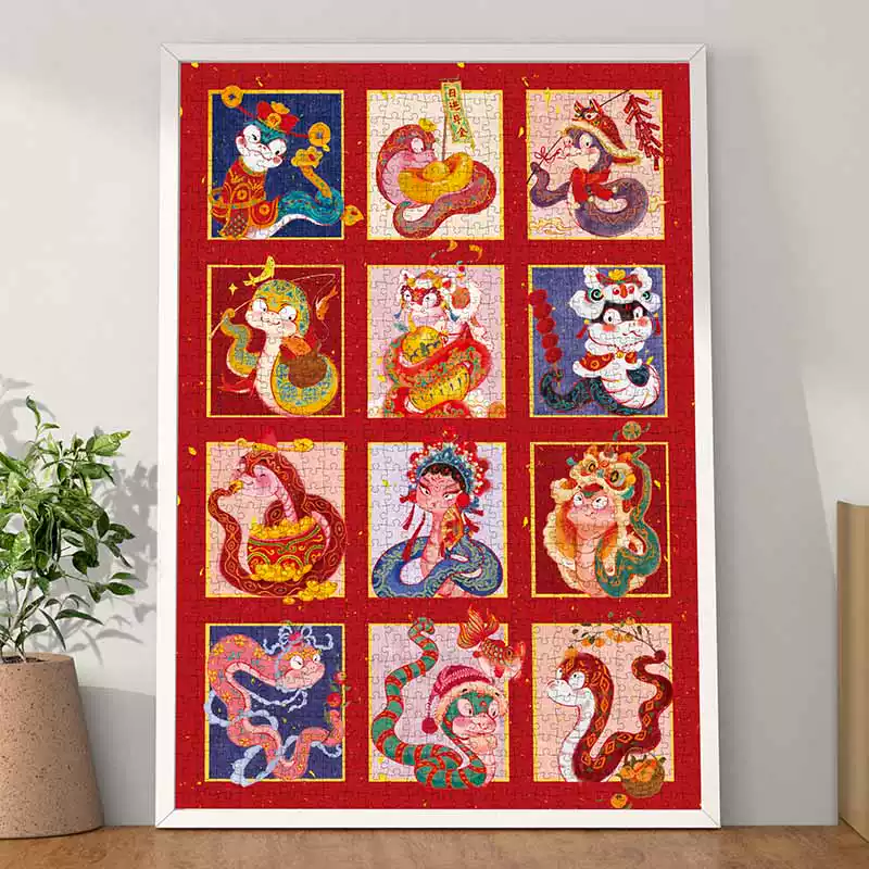 1000 Jigsaw Puzzle-Gill Lill-Give and Get