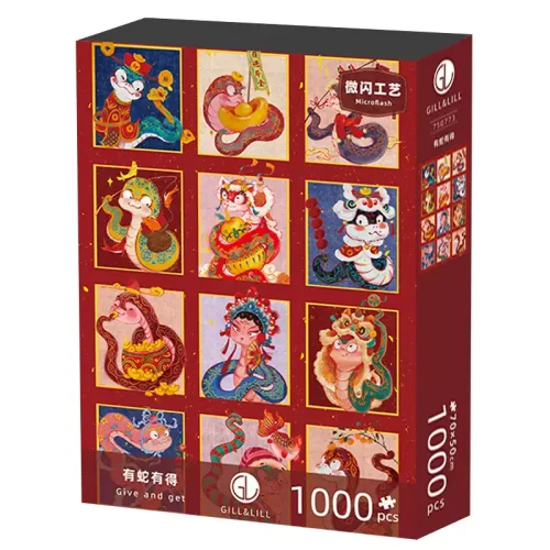 1000 Jigsaw Puzzle-Gill Lill-Give and Get