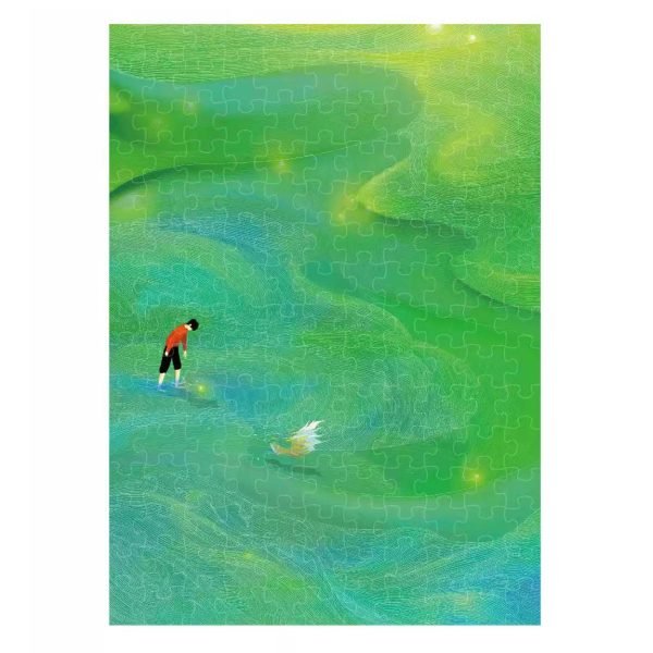 1000 Jigsaw Puzzle-Dream Friends-Green Shadow