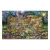 4000pcs Plastic Jigsaw Puzzles-3djp-Halloween Shadows and Secrets of the Dark Night