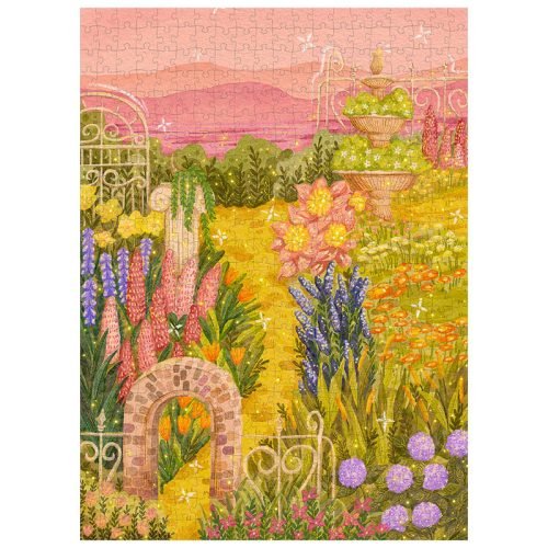 Happy Puzzle-500 Piece Puzzle-Blossom