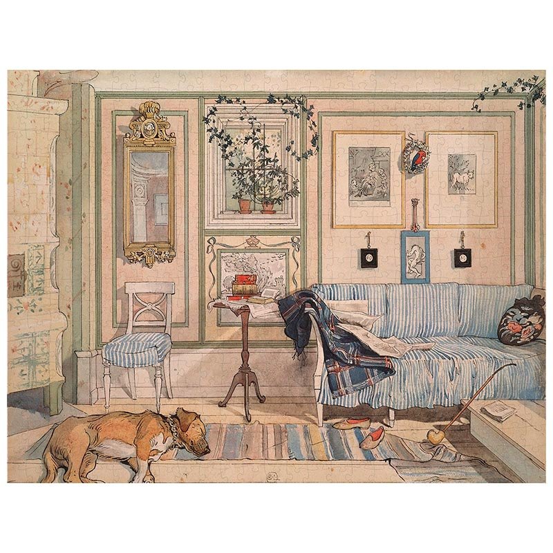 Happy Puzzle-500 Piece Puzzle-Cozy Corner