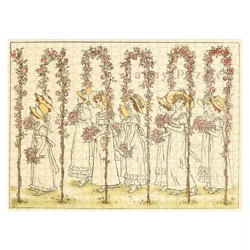 Happy Puzzle-Under Rose Arches (1) Happy Puzzle-500 Piece Puzzle-Under Rose Arches