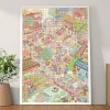Gill Lill-1000 Jigsaw Puzzle-Hustle and Bustle
