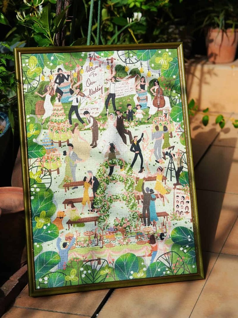 1000pcs Jigsaw Puzzle-Kors-Spring Wedding