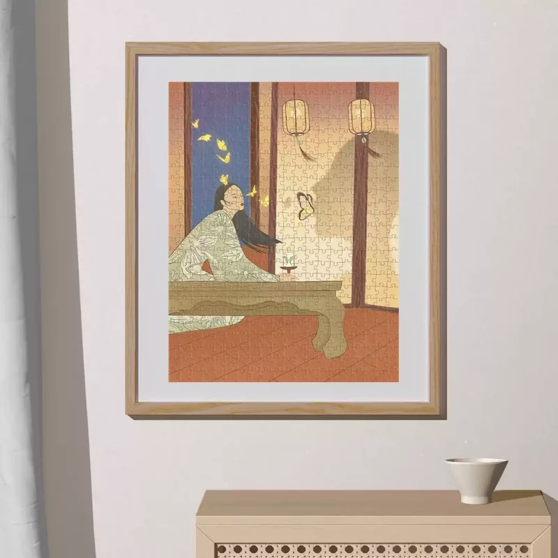 Happy Puzzle-500 Piece Puzzle-Love in the Shadow