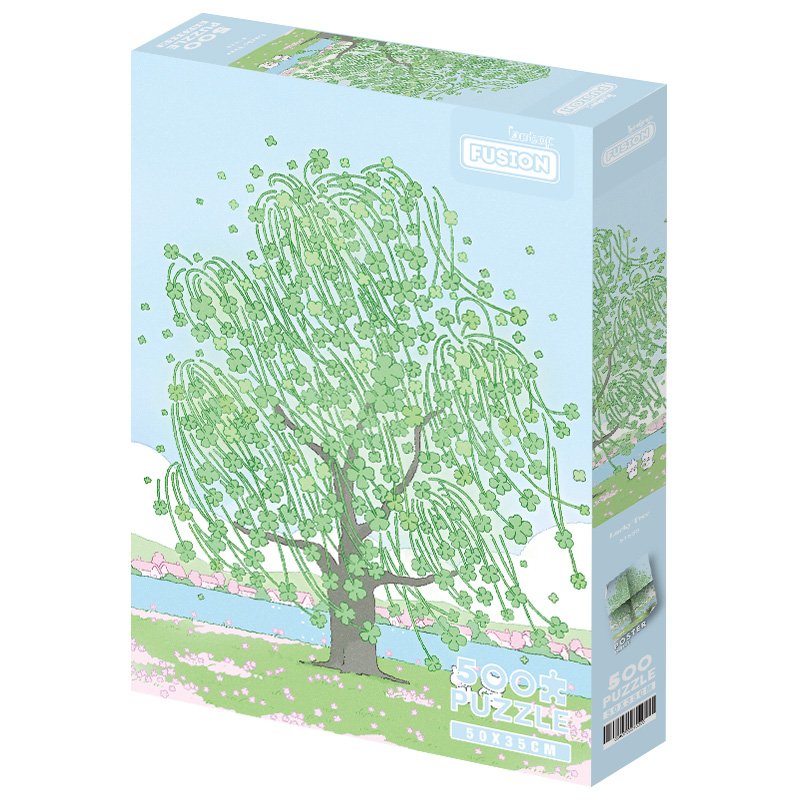 500pcs Jigsaw Puzzle-Botop Fusion-Lucky Tree