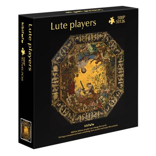 500pcs Jigsaw Puzzle-Kibifufu-Lute Players