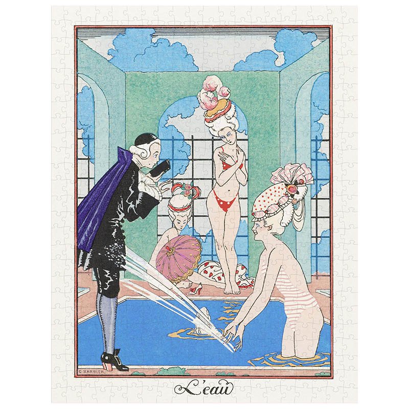 Happy Puzzle-500 Piece Puzzle-L‘eau