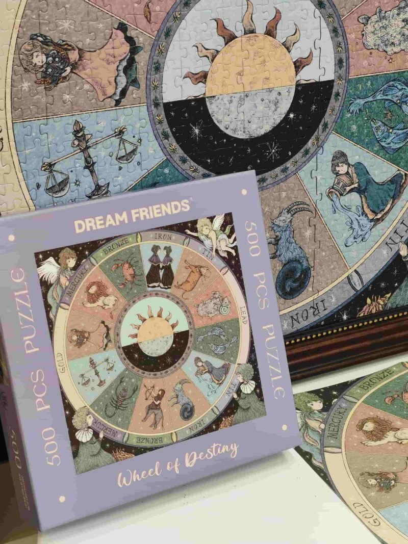 500 Jigsaw Puzzle-Dream Friends-Mandala of Fate