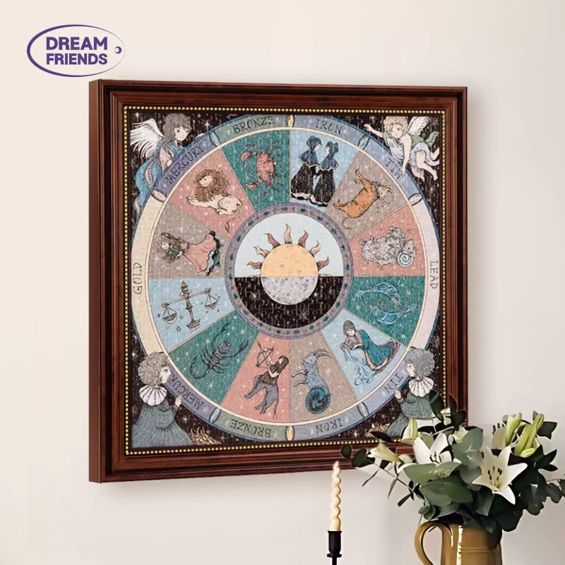 500 Jigsaw Puzzle-Dream Friends-Mandala of Fate