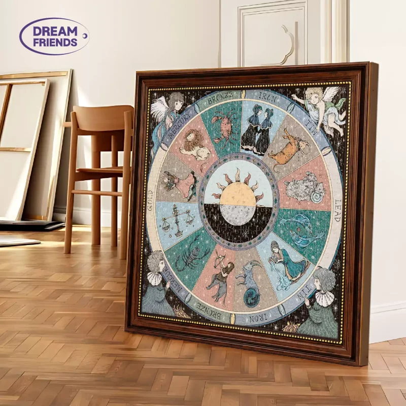 500 Jigsaw Puzzle-Dream Friends-Mandala of Fate