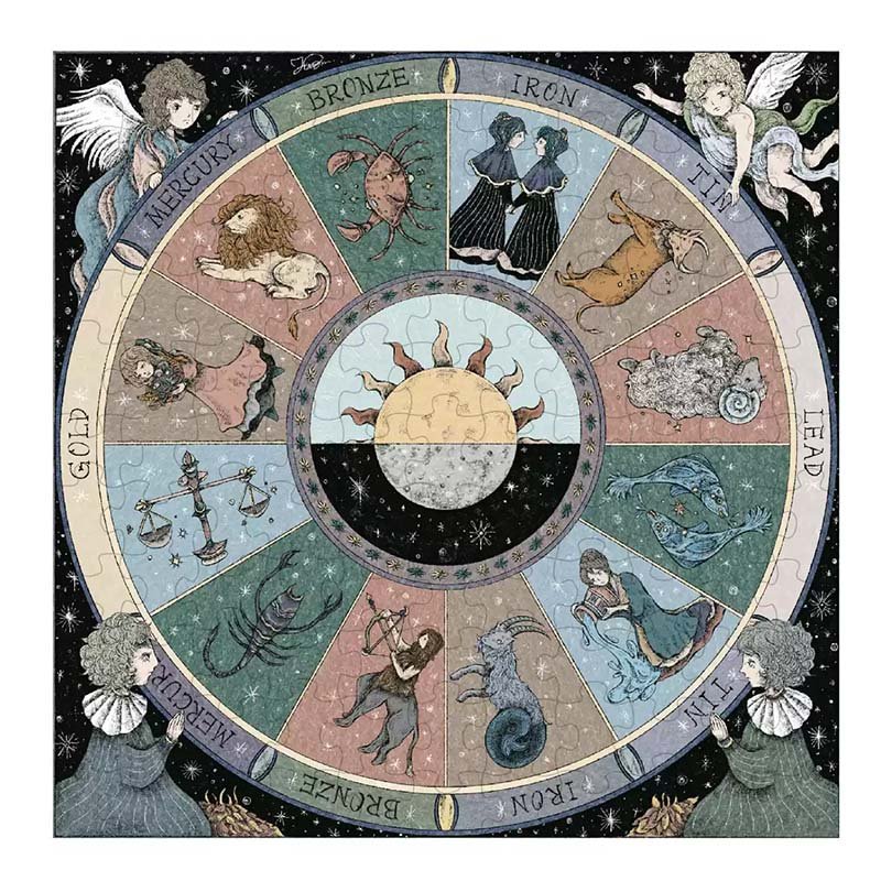 500 Jigsaw Puzzle-Dream Friends-Mandala of Fate