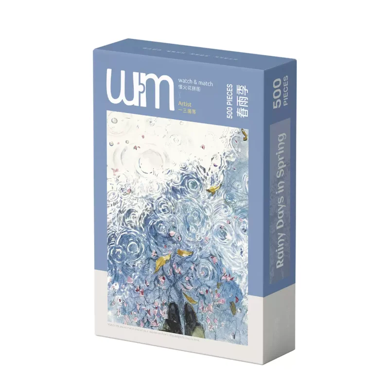500pcs Jigsaw Puzzle-Watch Match-Rainy Days in Spring