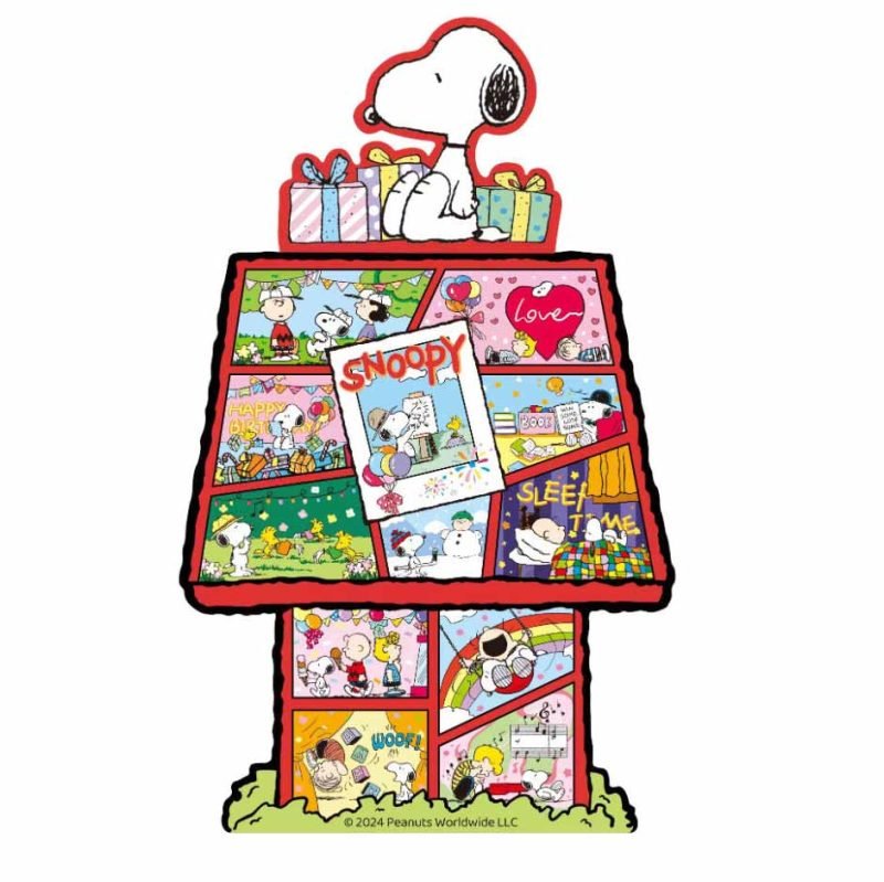 Momibook-Snoopy‘s Dream House-265pcs Irregular Cut Puzzles