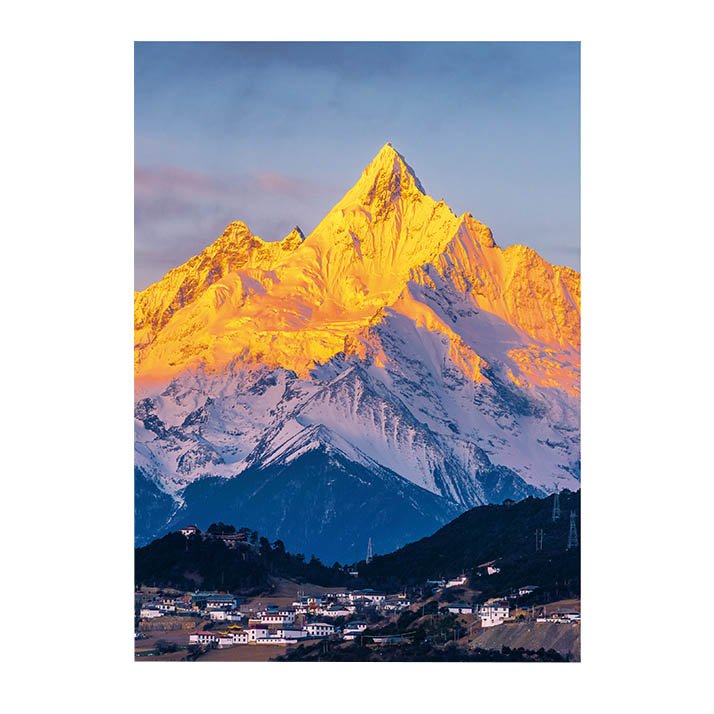 Sunlit Golden Peaks (2) 1000pcs Jigsaw Puzzle-Toi-Sunlit Golden Peaks
