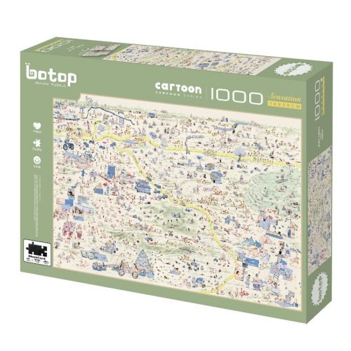 1000pcs Jigsaw Puzzle-Botop-The Hive Lawn