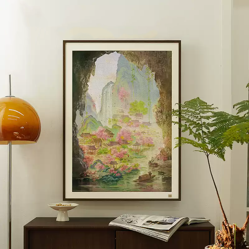 1000pcs Jigsaw Puzzle-Toi-The Legend of Peach Blossom Spring