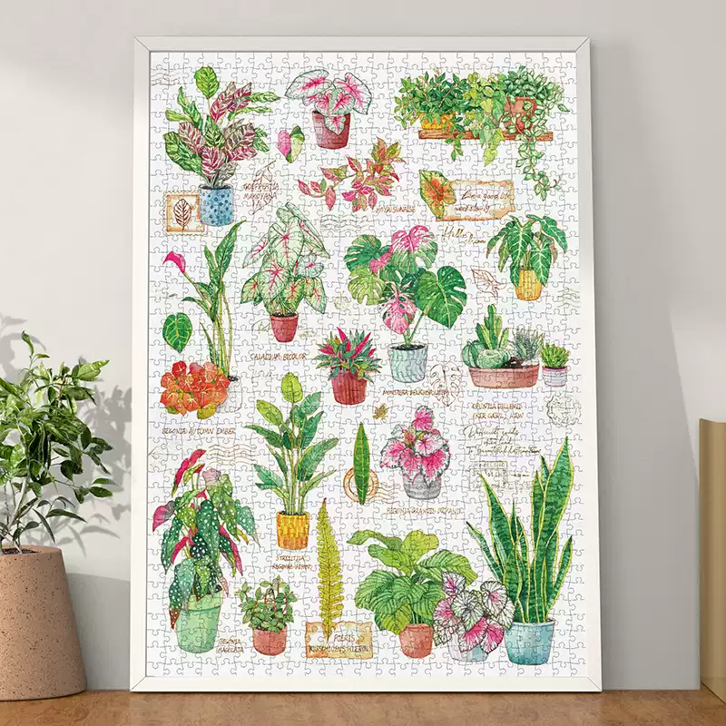 The Plant (1) 1000 Jigsaw Puzzle-Gill Lill-The Plant