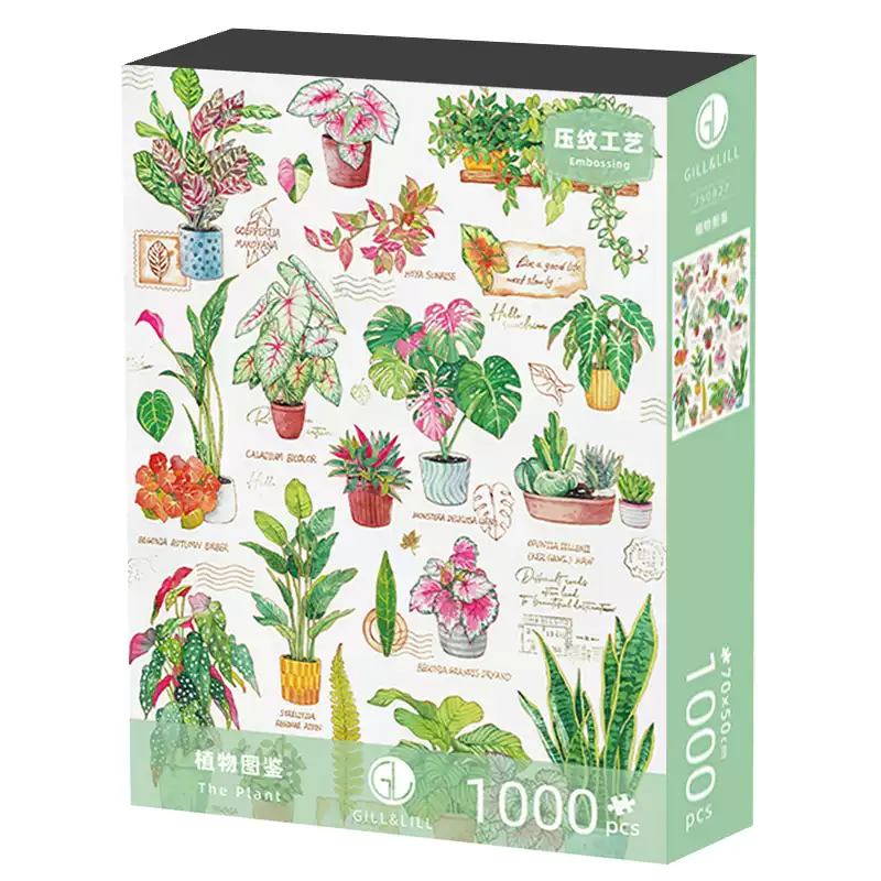 The Plant (2) 1000 Jigsaw Puzzle-Gill Lill-The Plant